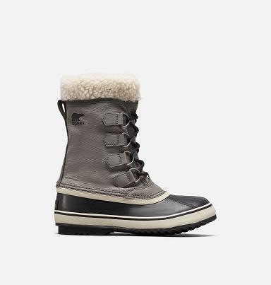 Sorel Explorer Boots UK - Womens Snow Boots Grey,Black (UK4692730)